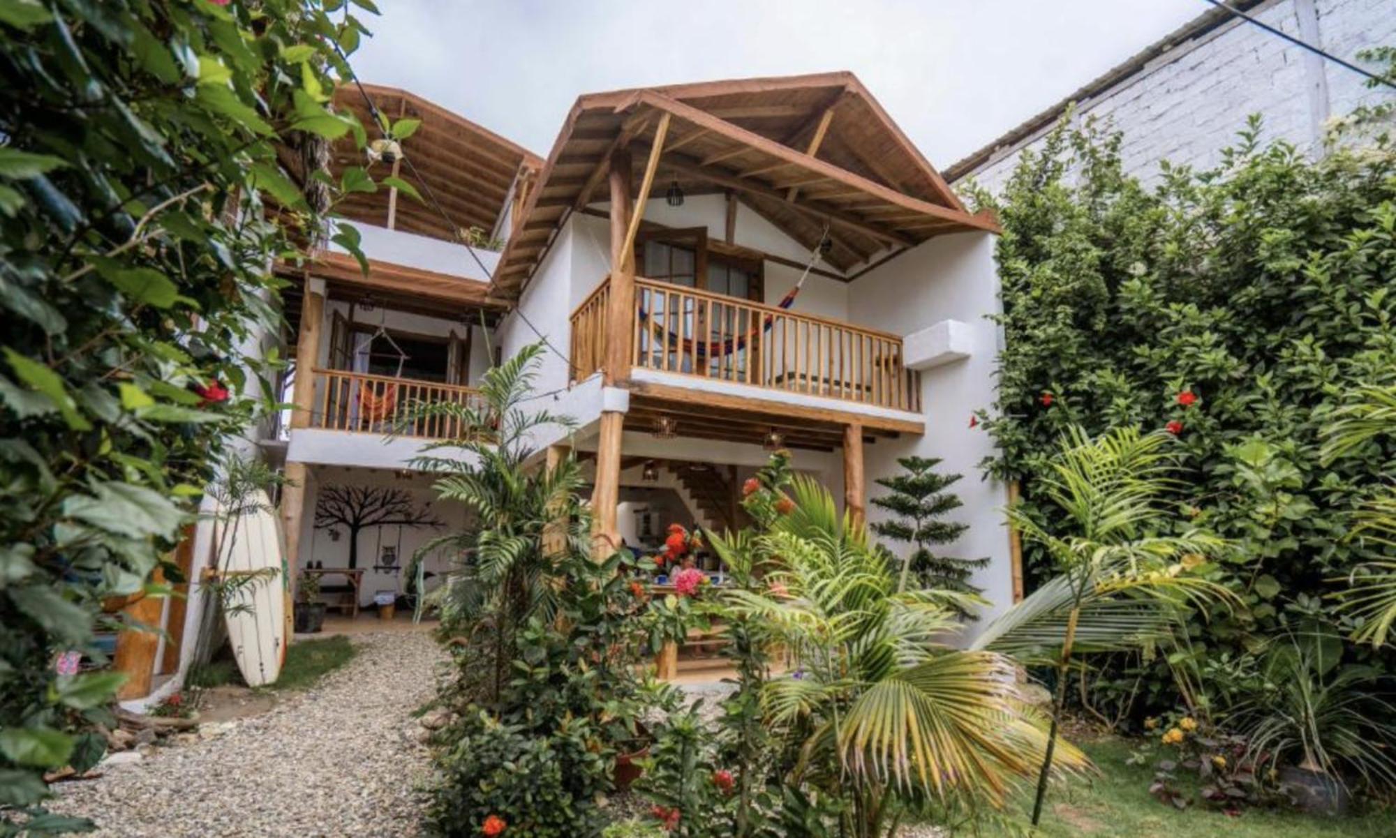 Ganso & Buho Hotell Ayampe Exteriör bild